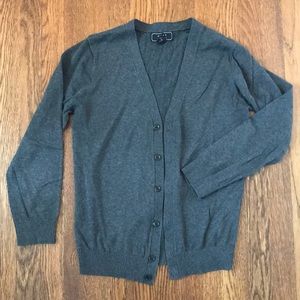Teen boy soft cotton cardigan
